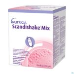 Packshot Scandishake Mix Aardbei Zakje 6x85g