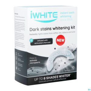 Packshot Iwhite Dark Stains Whitening Kit Mondstukken 10 Nf