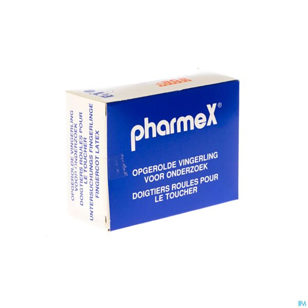 Packshot Pharmex Vingerling Opgerold M 100