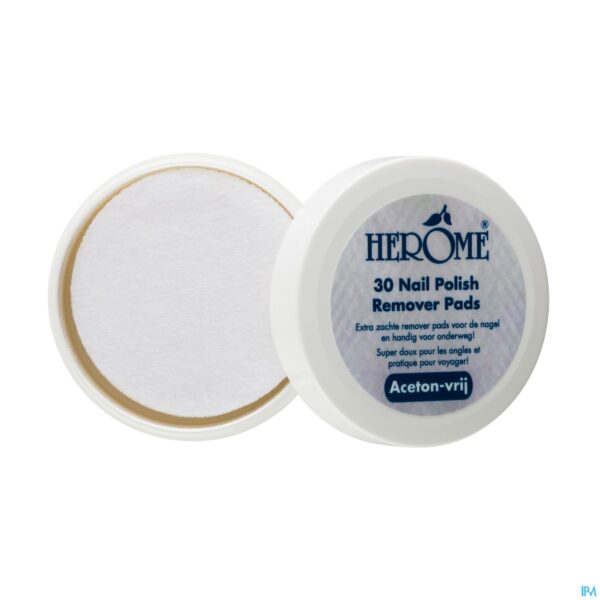 Productshot Caring Nail Polish Remover Pads 30