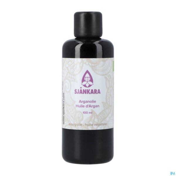 Packshot Sjankara Argan Plant. Olie Bio 100ml