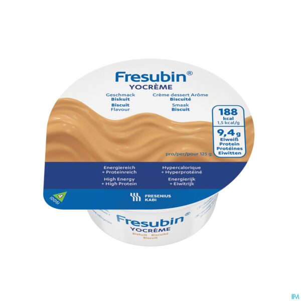 Productshot Fresubin Yocrème 125g Biscuit