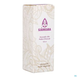 Packshot Sjankara Avocado Plant. Olie 100ml