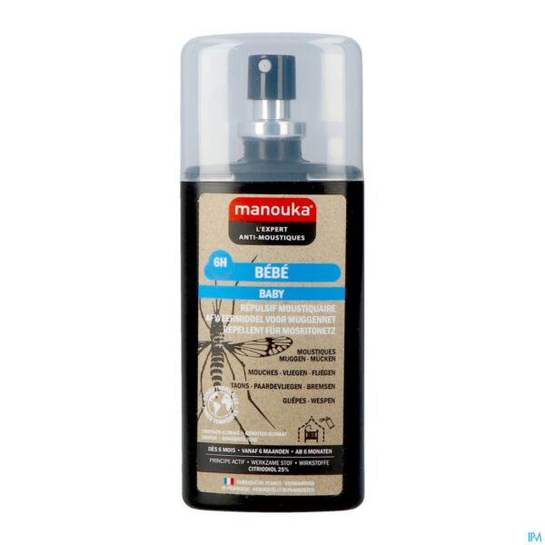 Packshot Manouka Spray Babykamer 75ml