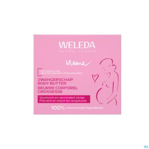 Packshot Weleda Body Butter Zwangerschap 150ml