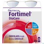 Packshot Diacare Chocolade 4x200ml