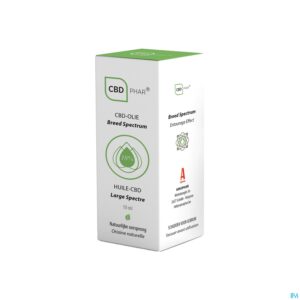 Packshot Cbd Olie Breed Spectrum 10% 10ml Cbd-phar
