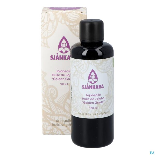 Productshot Sjankara Jojoba Plant. Olie Bio 100ml