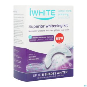 Packshot Iwhite Superior Whitening Kit Mondstukken 10