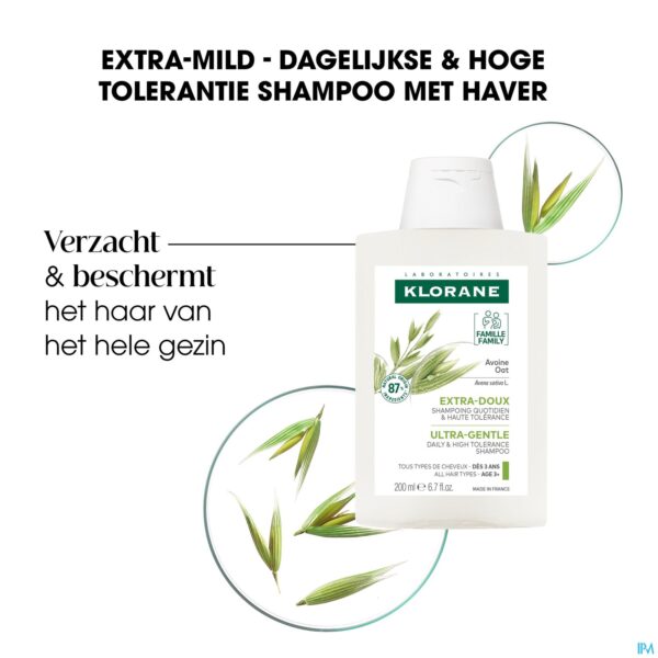 Lifestyle_image Klorane Capil. Sh Haver 200ml