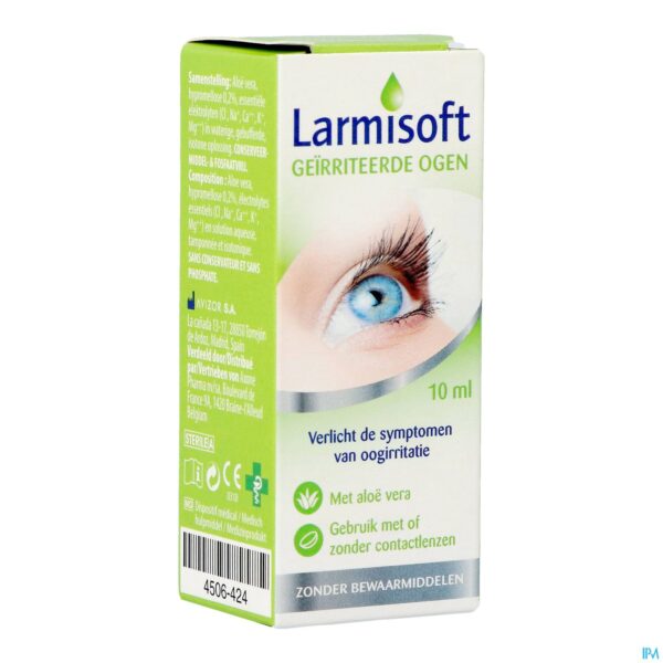 Packshot Larmisoft Geirriteerde Ogen 10ml