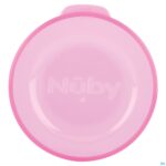 Productshot Nuby 360° Wonder Cup Uit Tritan Roze 240ml 6m+