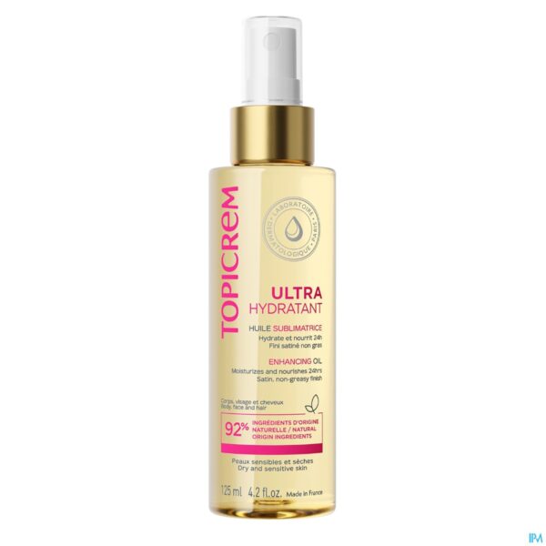 Packshot Topicrem Um Ultra-hydraterende Olie 125ml