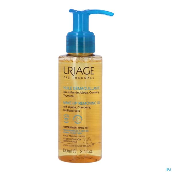Packshot Uriage Huile Demaquillante 100ml