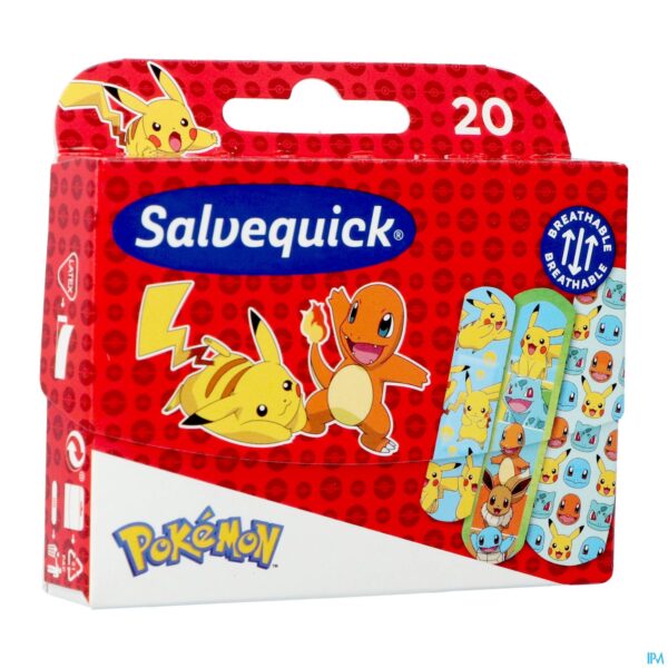 Packshot Salvequick Pleisters Pokemon Exp 20