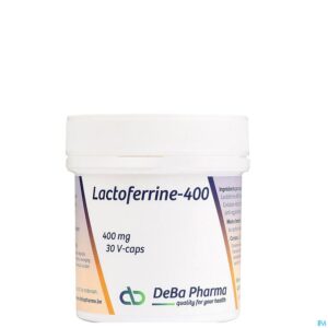 Packshot Lactoferrine 400mg V-caps 30 Deba
