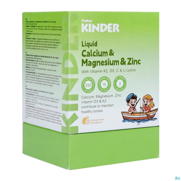 Packshot Fisher Kinder Calcium Magnesium Stick 30x10ml Packshot Fisher Kinder Calcium Magnesium Stick 30x10ml