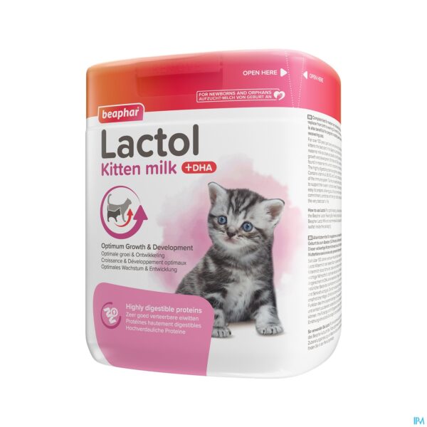 Packshot Beaphar Lactol Kitten Milk 500g Packshot Beaphar Lactol Kitten Milk 500g