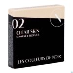 Packshot Couleurs De Noir Clear Skin Comp. Bronzer 02 Med.
