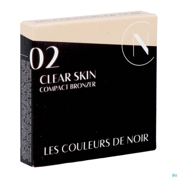 Packshot Couleurs De Noir Clear Skin Comp. Bronzer 02 Med.