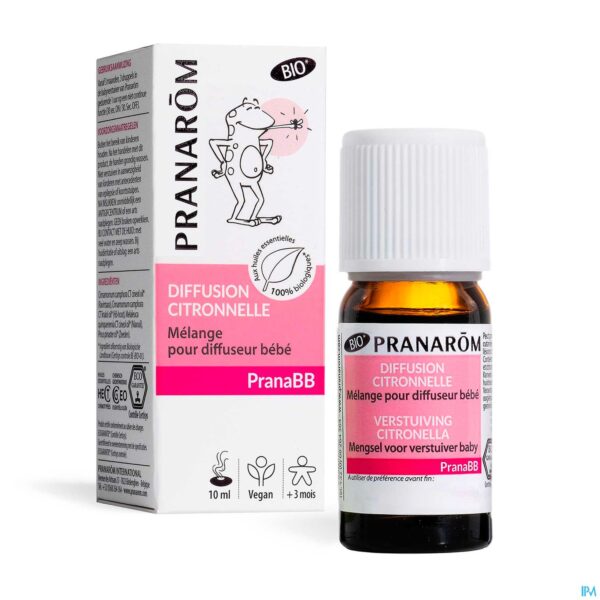 Productshot Pranarom Pranabb Citronella Baby Verstuiver 10ml
