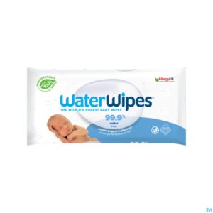 Packshot Waterwipes Biologisch Afbreekbare Doekjes 60