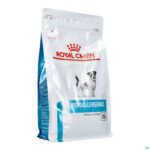Packshot Royal Canin Dog Hypoallergenic Small Dog Dry 1kg