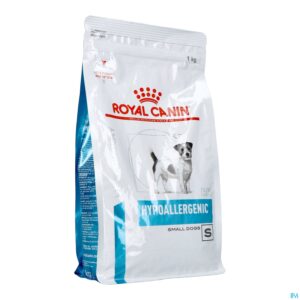 Packshot Royal Canin Dog Hypoallergenic Small Dog Dry 1kg