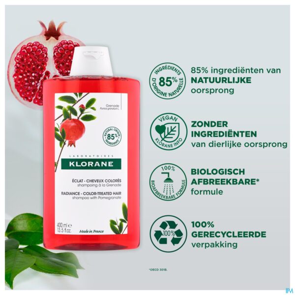 Lifestyle_image Klorane Capil. Sh Granaatappel 400ml