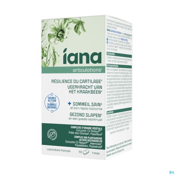 Packshot Iana Veerkrachtig Kraakbeen&gezonde Slaap Tabl60