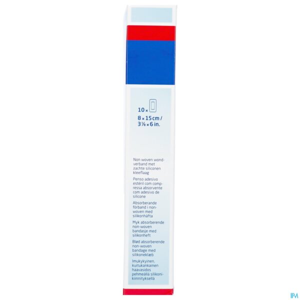 Packshot Leukomed Skin Sens. 8cmx15cm 10