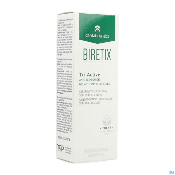Packshot Biretix Tri-active Tube 50ml Nf Packshot Biretix Tri-active Tube 50ml Nf