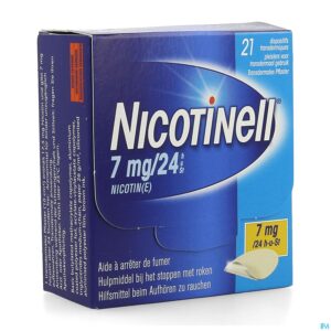 Packshot Nicotinell 7mg/24h Pleister Transdermaal 21
