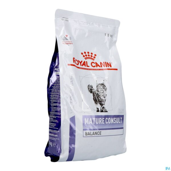 Packshot Royal Canin Cat Mature Consult Balance Dry 1,5kg