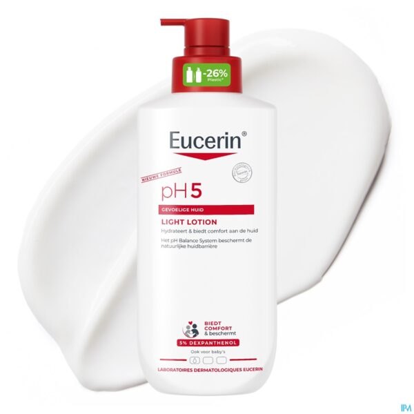 Lifestyle_image Eucerin Ph5 Light Lotion N/d/gev Huid Pomp 400ml