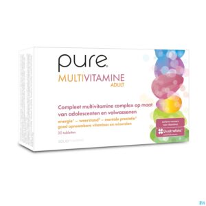 Packshot Pure Multivitamine Adult Tabl 30