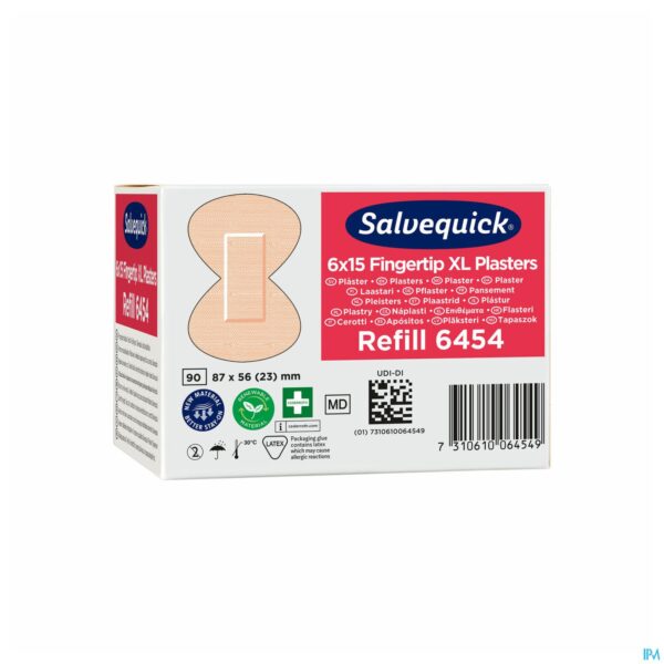 Packshot Salvequick Navulling Vingertop Xl