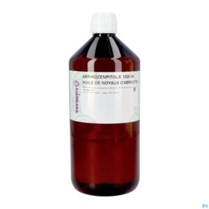 Packshot Sjankara Abrikozenpit Plant. Olie 1000ml