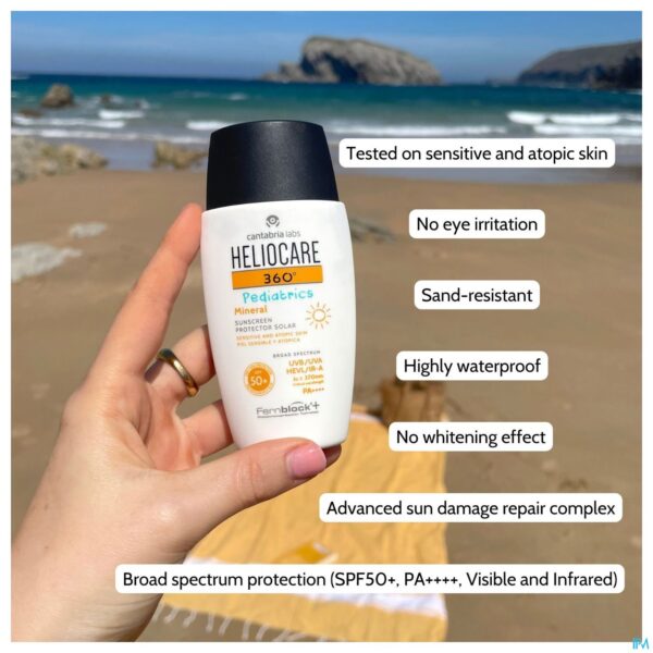 Lifestyle_image Heliocare 360 Pediatrics Miners Spf50+ 50ml