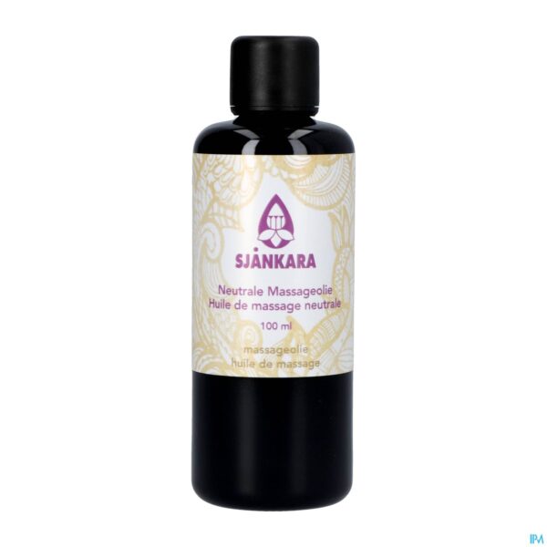 Productshot Sjankara Massageolie Neutraal 100ml