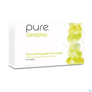 Packshot Pure Ginseng V-caps 30