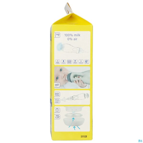 Packshot Difrax Handgreepfles Sage 240ml