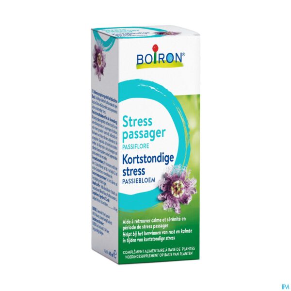 Packshot Kortstondige Stress Passiebloem 60ml Boiron