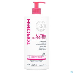 Packshot Topicrem Um Hydraterende Lichaamsmelk 1000ml