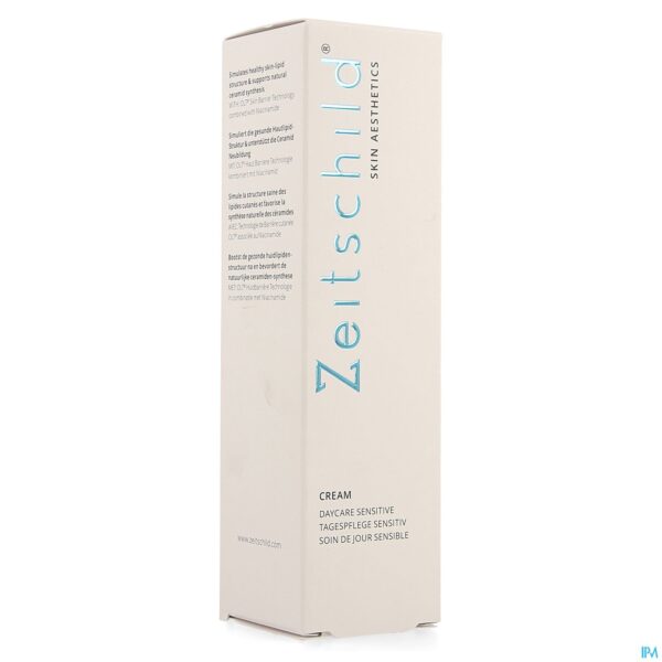 Packshot Zeitschild Skin Aesthetics Daycare Sensitive 50ml