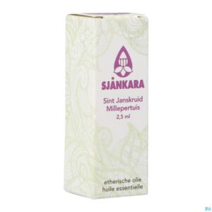 Packshot Sjankara Sint-janskruid Ess. Olie 2,5ml