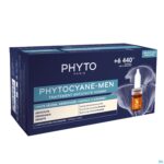 Packshot Phytocyane Men Trait. Chute Progr. Fioles 12x3,5ml