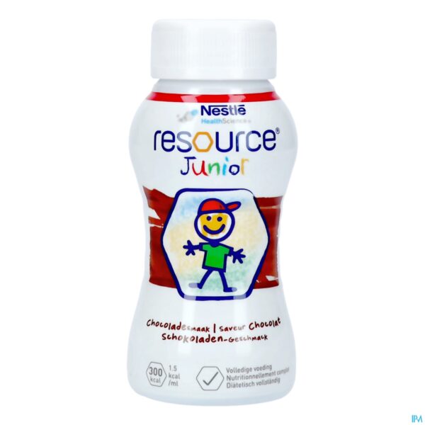 Productshot Resource Junior Chocolade 4x200ml Nf
