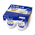Packshot Delical Le Brasse Vanille 4x200g