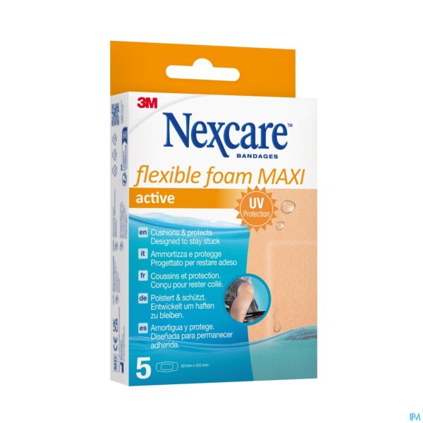 Packshot Nexcare 3m Flexible Foam Maxi Active 5